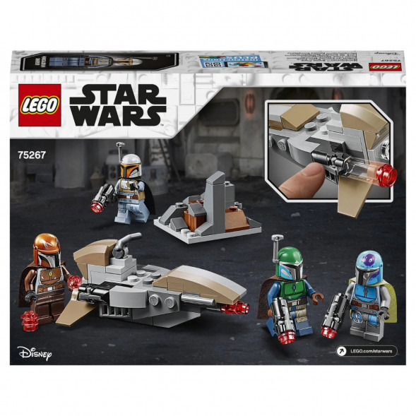 Конструктор LEGO Star Wars 75267 Боевой набор Мандалорцы в Севастополе