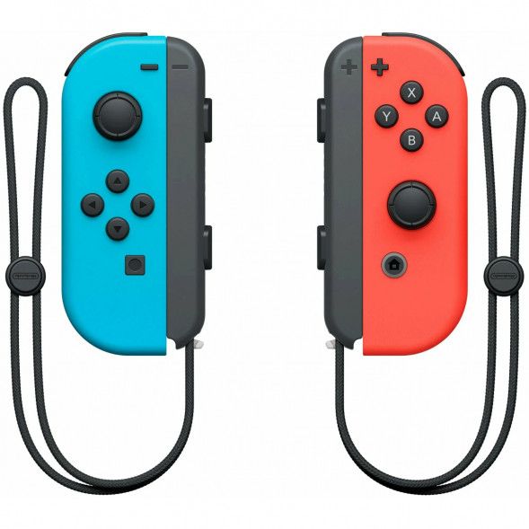 Игровая приставка Nintendo Switch OLED 64 ГБ, неоновый синий/неоновый красный в Севастополе