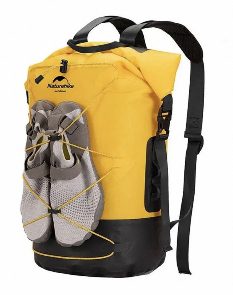 Герморюкзак Naturehike NH21FSB04 30 л, желтый в Севастополе