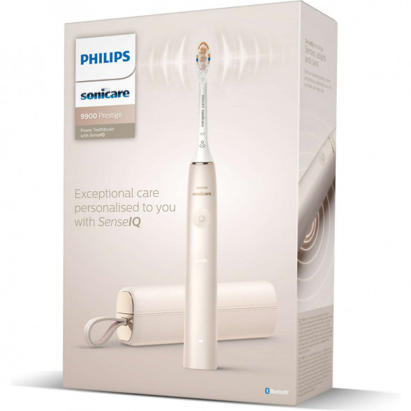 Звуковая зубная щетка Philips Sonicare 9900 Prestige HX9992, золотистое шампанское в Севастополе