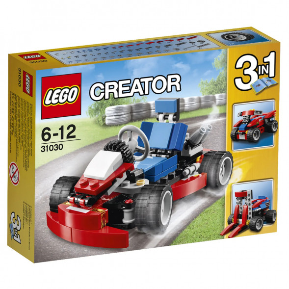 Конструктор LEGO Creator 31030 Красный гоночный карт в Севастополе
