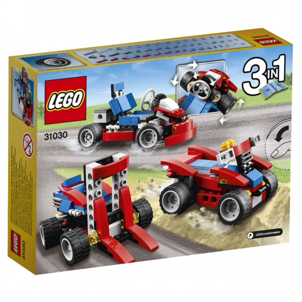 Конструктор LEGO Creator 31030 Красный гоночный карт в Севастополе