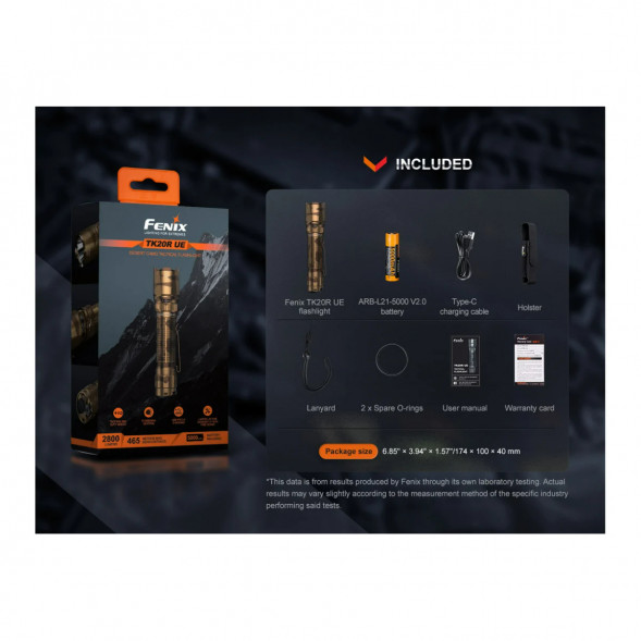 Тактический фонарь Fenix TK20R UE 2800 Lm, Tropic Green в Севастополе