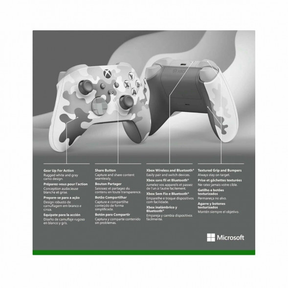 Геймпад Microsoft Xbox Series Controller, Arctic Camo в Севастополе