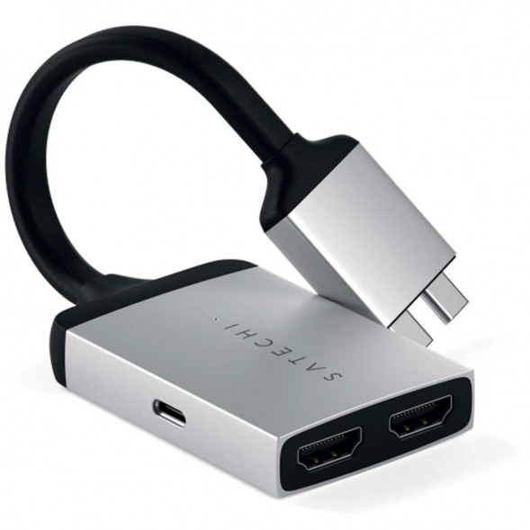 Адаптер Satechi USB-C Dual 4K HDMI Adapter (2xHDMI, USB Type-C) в Севастополе