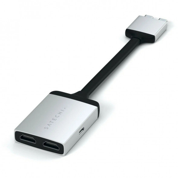Адаптер Satechi USB-C Dual 4K HDMI Adapter (2xHDMI, USB Type-C) в Севастополе