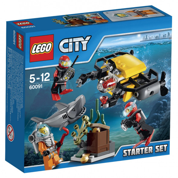 Конструктор LEGO City Deep Sea Explorers 60091 Исследование морских глубин в Севастополе