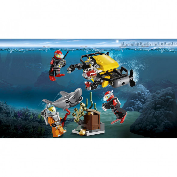 Конструктор LEGO City Deep Sea Explorers 60091 Исследование морских глубин в Севастополе