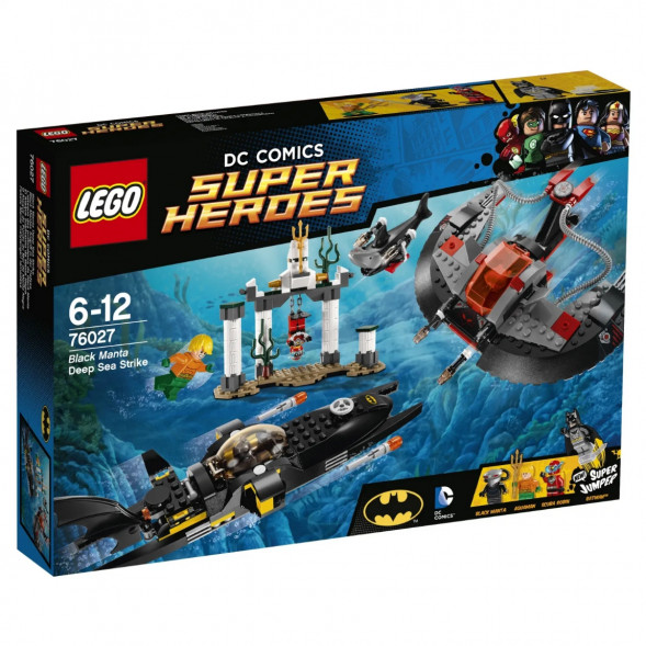 Конструктор LEGO Super Heroes 76027 Глубоководная атака Черного Манта в Севастополе