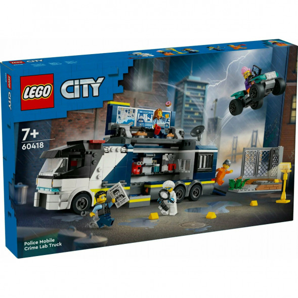 Конструктор LEGO City 60418 Полицейский грузовик криминалистической лаборатории в Севастополе