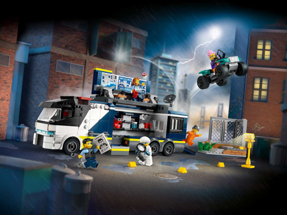 Конструктор LEGO City 60418 Полицейский грузовик криминалистической лаборатории в Севастополе