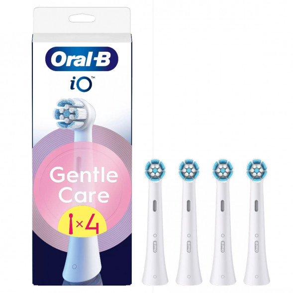 Сменные насадки для зубной щетки Oral-B iO Gentle Care (4 шт.) в Севастополе