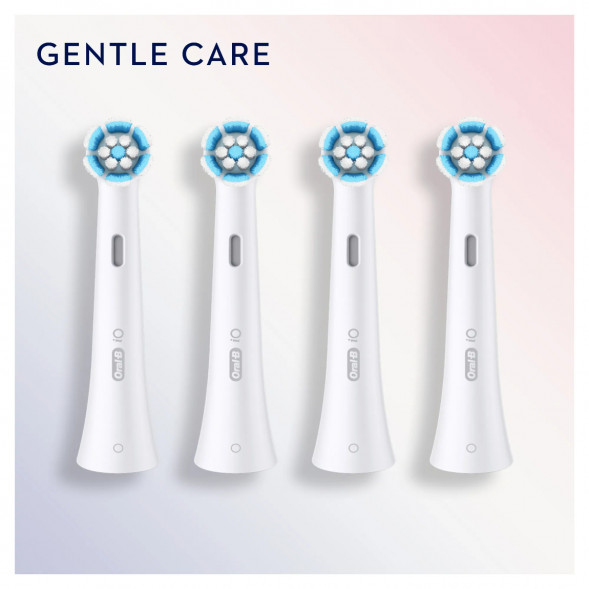 Сменные насадки для зубной щетки Oral-B iO Gentle Care (4 шт.) в Севастополе