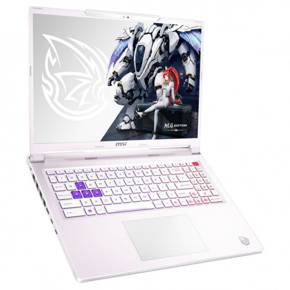 Ноутбук MSI Crosshair A16 HX MLG Edition E8WGXK-089XRUY (16&amp;quot;, IPS, AMD Ryzen 9 8940HX 2.4ГГц, 16 ядер, 16ГБ DDR5, 1ТБ SSD, NVIDIA GeForce RTX 5070 - 12 ГБ, без ОС), белый в Севастополе