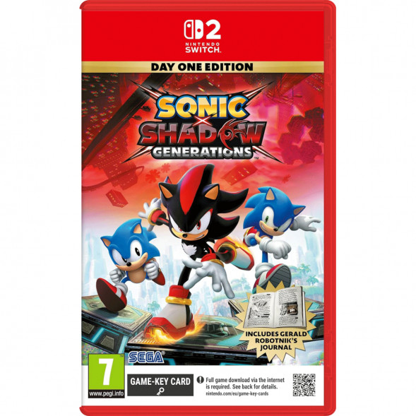 Игра Sonic x Shadow Generations. Day One Edition [Nintendo Switch 2, русские субтитры] в Севастополе