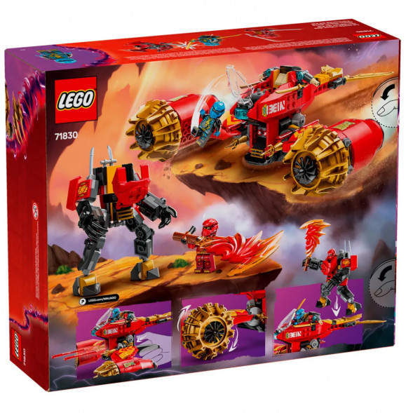 Конструктор LEGO Ninjago 71830 Боевой робот Кая «Всадник бури» в Севастополе