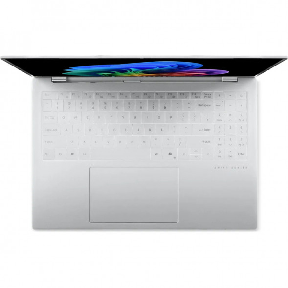 Ноутбук Acer Swift Air 16 SFA16-61M-R721 (16&amp;quot;, OLED, AMD Ryzen AI 7 350 2ГГц, 8 ядер, 16ГБ LPDDR5, 1ТБ SSD, AMD Radeon 860M, без ОС), серебристый в Севастополе