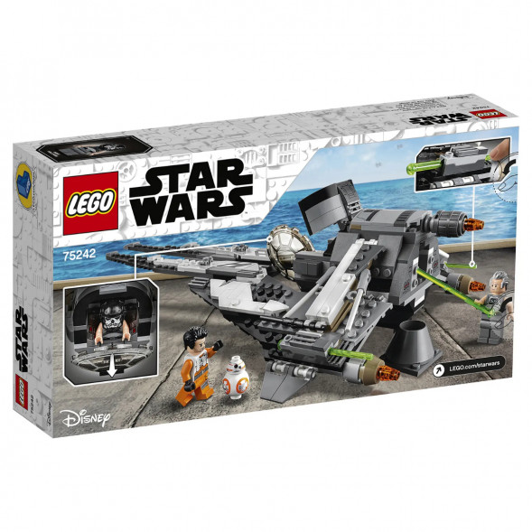 Конструктор LEGO Star Wars 75242 Перехватчик СИД Чёрного аса в Севастополе