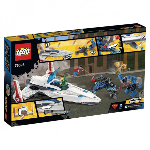 Конструктор LEGO Super Heroes 76028 Вторжение Дарксайда в Севастополе