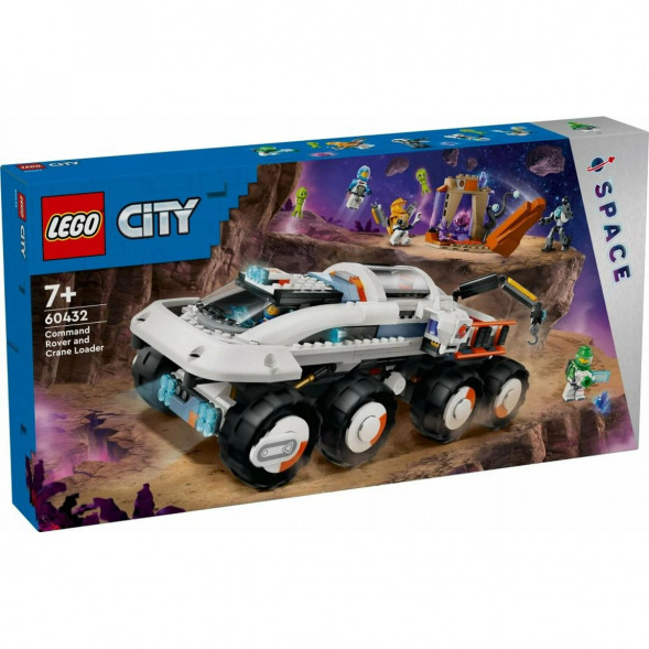 Конструктор LEGO City 60432 Командный вездеход и кран-погрузчик в Севастополе
