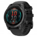 Умные часы Garmin Fenix E 47мм Amoled Slate Grey Steel с чёрным силиконовым ремешком 010-03025-01 в Севастополе