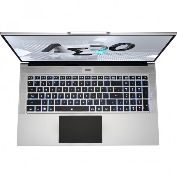 Ноутбук Gigabyte Aero 17 XE5 (XE5-73RU744HP) (17.3&amp;quot;, IPS, Intel Core i7 12700H 2.3ГГц, 14 ядер, 32ГБ DDR5, 1ТБ SSD, NVIDIA GeForce RTX 3070 Ti - 8 ГБ, Windows 11 Pro), серебристый в Севастополе