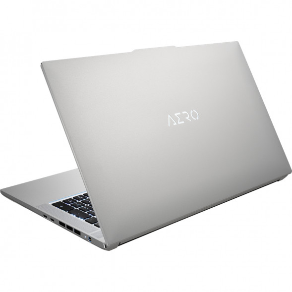 Ноутбук Gigabyte Aero 17 XE5 (XE5-73RU744HP) (17.3&amp;quot;, IPS, Intel Core i7 12700H 2.3ГГц, 14 ядер, 32ГБ DDR5, 1ТБ SSD, NVIDIA GeForce RTX 3070 Ti - 8 ГБ, Windows 11 Pro), серебристый в Севастополе