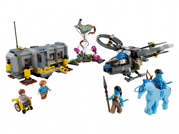 Конструктор LEGO Avatar 75573 Парящие горы: Зона 26 и RDA в Севастополе