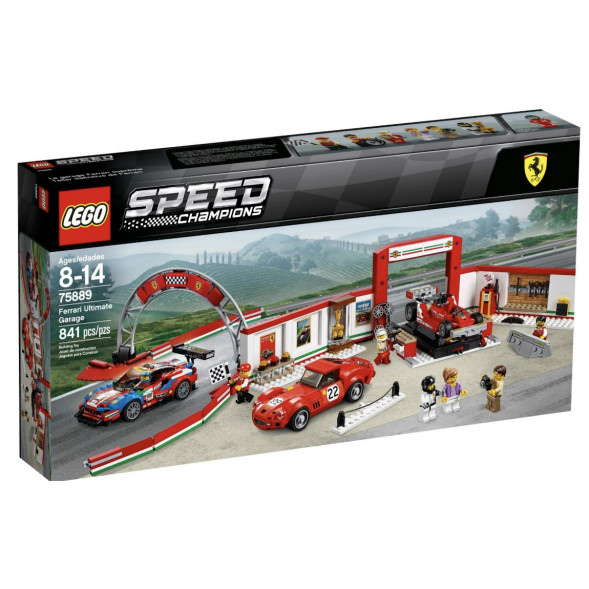 Конструктор LEGO Speed Champions 75889 Гараж Ferrari в Севастополе