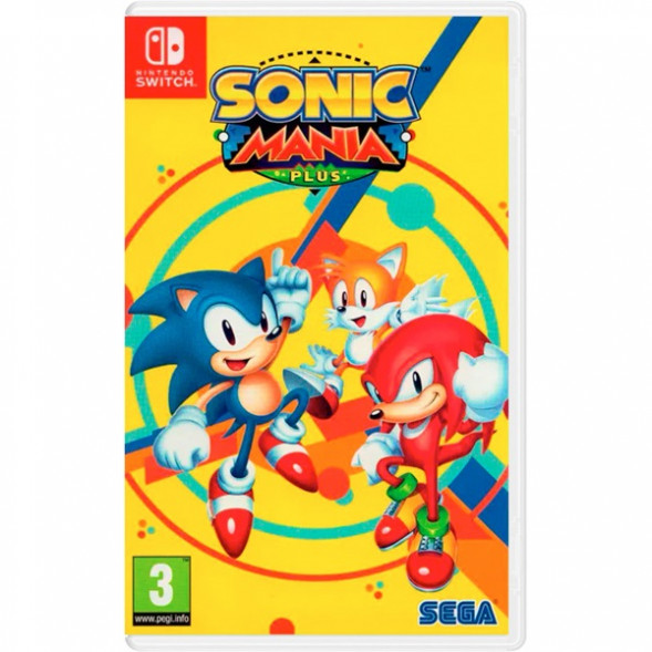 Игра Sonic Mania Plus [Nintendo Switch, английская версия] в Севастополе