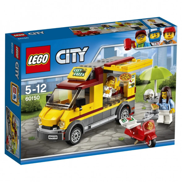 Конструктор LEGO City Great Vehicles 60150 Фургон-пиццерия в Севастополе