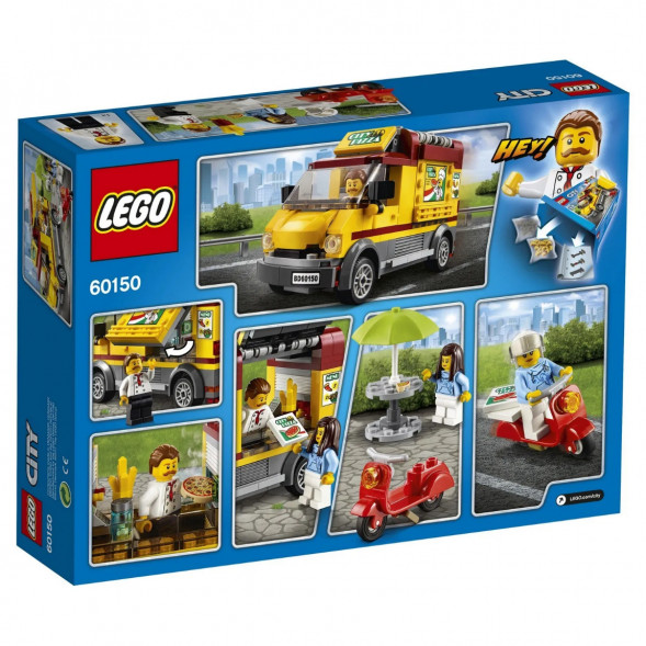 Конструктор LEGO City Great Vehicles 60150 Фургон-пиццерия в Севастополе