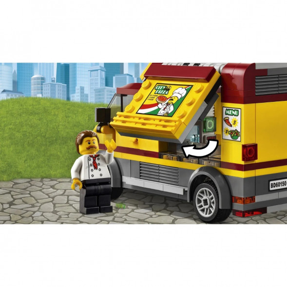 Конструктор LEGO City Great Vehicles 60150 Фургон-пиццерия в Севастополе