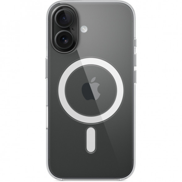 Чехол Apple Clear Case with MagSafe для iPhone 16 Plus, прозрачный (MA7D4ZM/A) в Севастополе