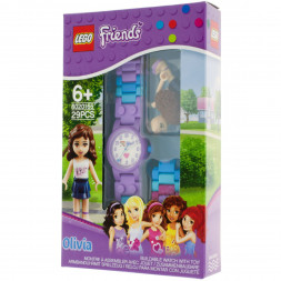 Часы LEGO Friends 8020165 Наручные часы Olivia с минифигурой