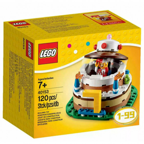 Конструктор LEGO Seasonal 40153 Торт на День Рождения в Севастополе