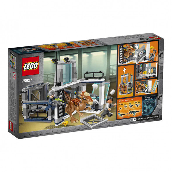 Конструктор LEGO Jurassic World 75927 Побег стигимолоха из лаборатории в Севастополе