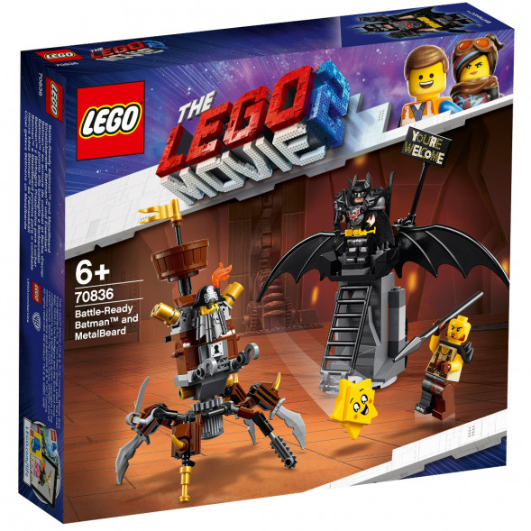 Конструктор LEGO Movie 70836 Боевой Бэтмен и Железная борода  в Севастополе