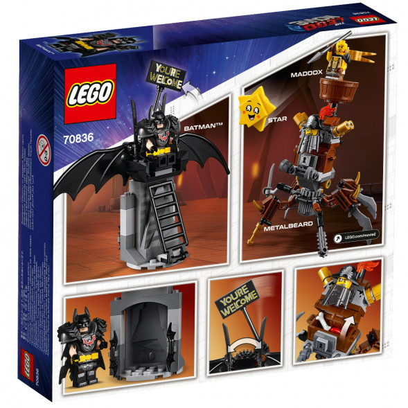 Конструктор LEGO Movie 70836 Боевой Бэтмен и Железная борода  в Севастополе