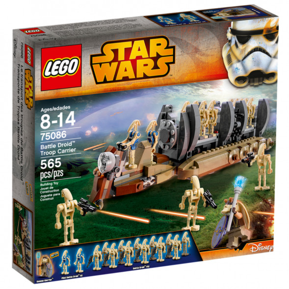 Конструктор LEGO Star Wars 75086 Перевозчик Боевых Дроидов в Севастополе