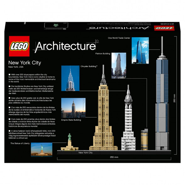 Конструктор LEGO Architecture 21028 Нью Йорк в Севастополе