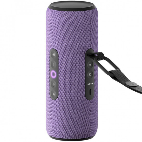 Умная портативная колонка Яндекс Станция Стрит с Алисой, фиолетовый в Севастополе