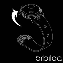 Фонарь для собак Orbiloc Dog Dual Signal Colours, зеленый