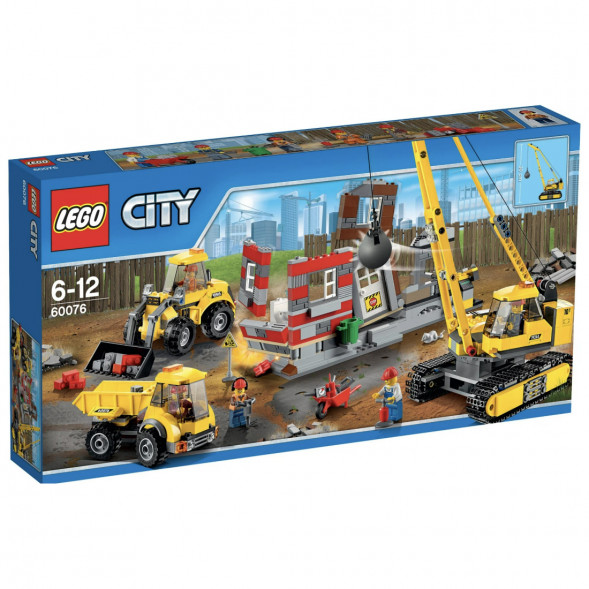 Конструктор LEGO City 60076 Снос здания в Севастополе
