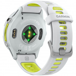 Умные часы Garmin Forerunner 970 Titanium Whitestone/Translucent Amp Yellow Band 010-02969-11