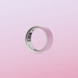 Умное кольцо Oura Ring 4 Ceramic (размер 10), Розовый/Petal
