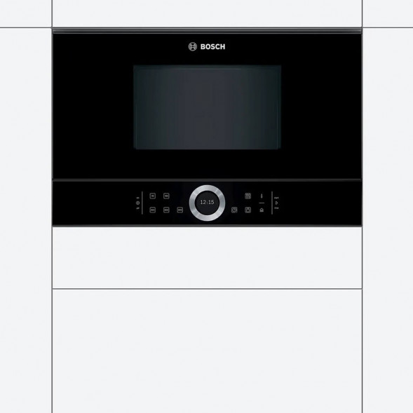 Встраиваемая микроволновая печь Bosch BFR634GB1, черный в Севастополе