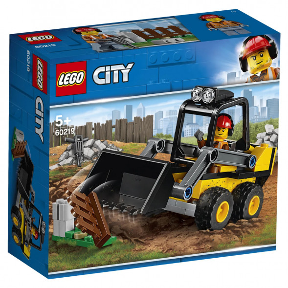Конструктор LEGO City Great Vehicles 60219 Строительный погрузчик в Севастополе