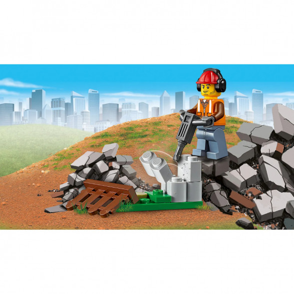 Конструктор LEGO City Great Vehicles 60219 Строительный погрузчик в Севастополе