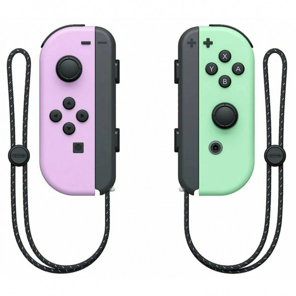 Геймпад Nintendo Switch Joy-Con controllers Duo, пастельный пурпурный / пастельный зеленый в Севастополе
